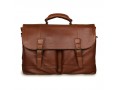 Кожаный портфель мужской Ashwood Leather Henry Honey
