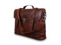 Кожаный портфель для документов Ashwood Leather  4554 Tan