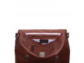 Мужской кожаный портфель Ashwood Leather  4553 Tan