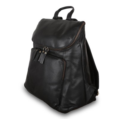 Кожаный рюкзак мужской Ashwood Leather M-51 Black
