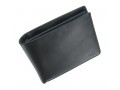 Бумажник Visconti VSL33 TapnGo Black/Steel Blue
