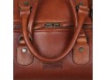 Дорожная сумка из кожи Ashwood Leather Theodore Chestnut