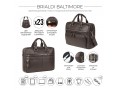 Мужская деловая сумка с 23 карманами и отделами BRIALDI Baltimore (Балтимор) relief brown
