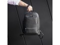 Кожаный рюкзак мужской BRIALDI Pathfinder (Следопыт) relief black