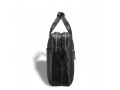 Удобная деловая сумка для документов BRIALDI Glendale (Глендейл) relief black
