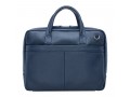 Кожаная деловая сумка Carter Dark Blue