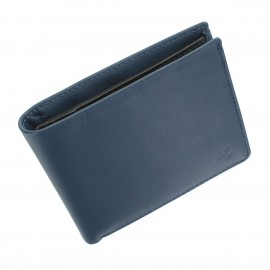 Бумажник Visconti VSL33 TapnGo Steel Blue/Black
