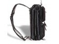 Мужская сумка-трансформер BRIALDI Norman (Норман) shiny black