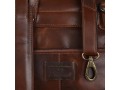 Мужской кожаный портфель Ashwood Leather Callum Copper Brown