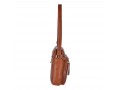 Кожаная мужская сумка через плечо Ashwood Leather  1661 Chestnut