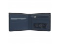 Бумажник Visconti VSL33 TapnGo Black/Steel Blue
