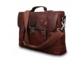 Мужской кожаный портфель Ashwood Leather  4553 Tan