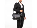 Кожаный портфель мужской Gatward Black