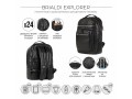 Кожаный рюкзак мужской BRIALDI Explorer (Эксплорер) relief black