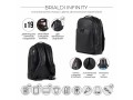 Кожаный рюкзак мужской BRIALDI Infinity (Инфинити) relief black