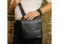 Кожаная мужская сумка через плечо BRIALDI Venta (Вента) relief black