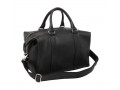Кожаная спортивная сумка Lakestone Calcott Black